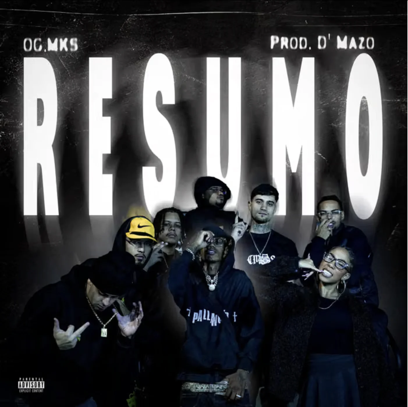 Capa do single Resumo, OG.MK$, prod. D' Mazo